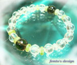 モルダバイトブレスレット【天然石アクセサリーFROMS】